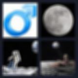 Level 34 Answer 11 - man on the moon