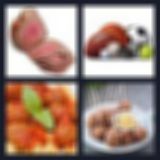 Level 8 Answer 17 - meatballs